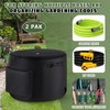 2 Pack Garden Water Hose Holder Storage Bags for 150