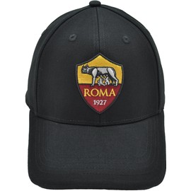 AS Roma Unisex Roma Baseball Cap, black