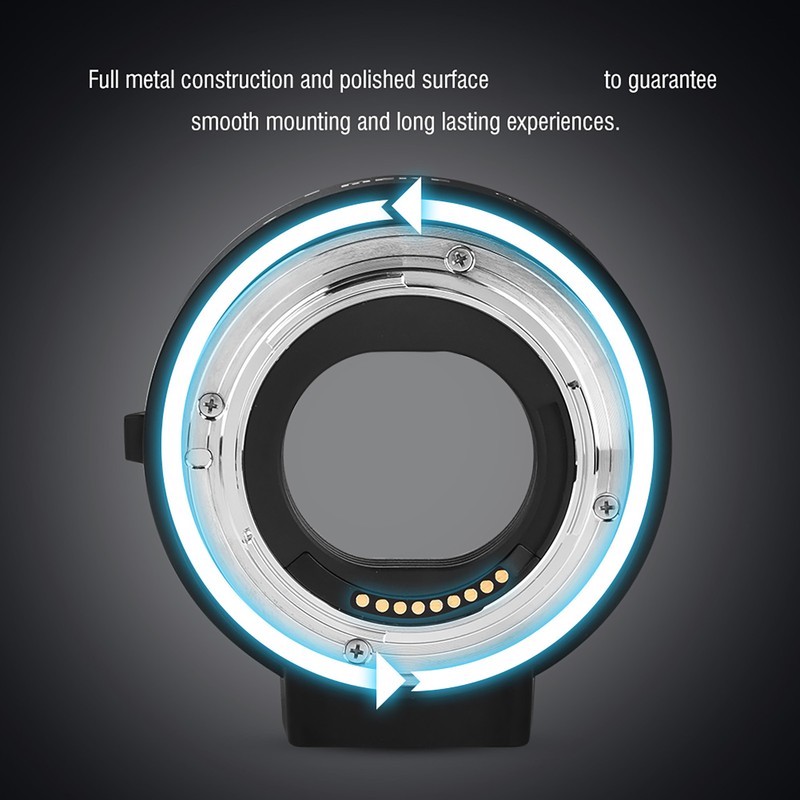 Meike EF S-EOS M Auto Focus Transfer Lens Adapter Ring