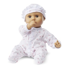 Melissa & Doug Mine to Love Mariana 12" Poseable Baby Doll with Romper, Hat