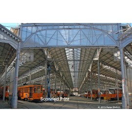 Original Photograph: Milan, Italy Messina Depot, 13 x 19