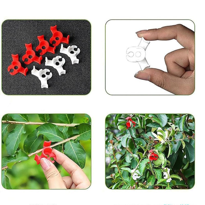 SagaSave 10 Pieces Plant Training Clips, 90 Degree Plant Growth