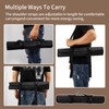 Chef Knife Roll Bag,Waxed Canvas chef bag with 18 Slots