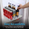 Dwella Drink Organizer for Fridge – 6-Tier Can Dispenser for