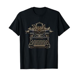 CLICK HERE FOR MORE Typewriter Vintage Typewriter Writers Editor Writing T-Shirt
