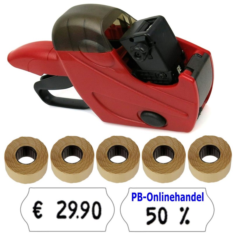 Price Gun Set | UNO C6 Labelling Device | Hand