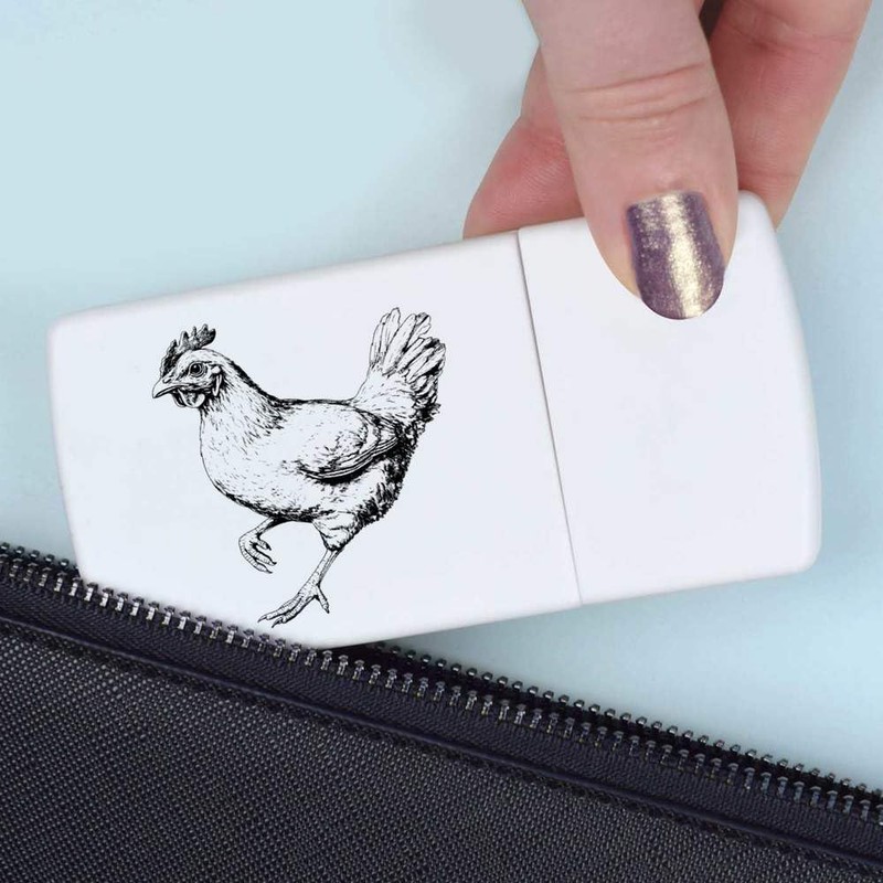 'Chicken Running' Pill Box with Tablet Splitter (PI00030647)