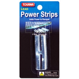 Tourna TGPA6 Unisex Adult Lead Strips, Blue