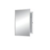 Broan 781021 Builder Series Recessed Mount Cabinet with Stainless Steel Mirror Frame 16" W x 22"