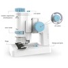 80X‑200X Kids Microscope with 12PCS Slides 2 in 1 LED