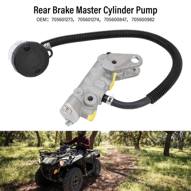 Luocute Rear Brake Master Cylinder Pump, 705601273 Replacement for Renegade