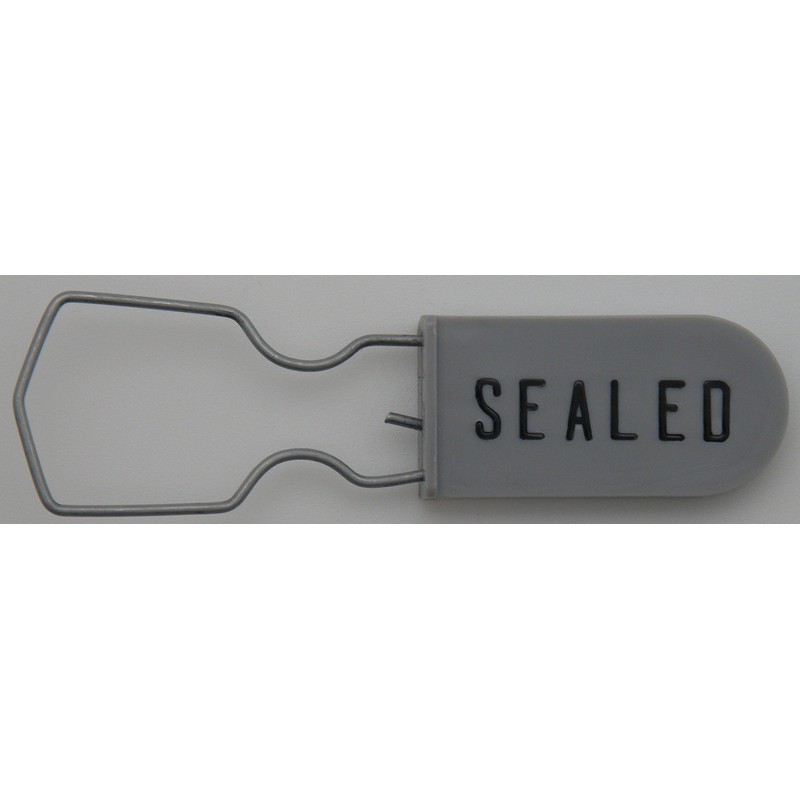 Plastic Wire Padlock Security Seals Sequentially Numbered (Pack of 100)