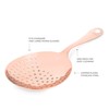 Viski Julep Stainless Steel Cocktail Strainer, Bar Tools, Drinks Spoon