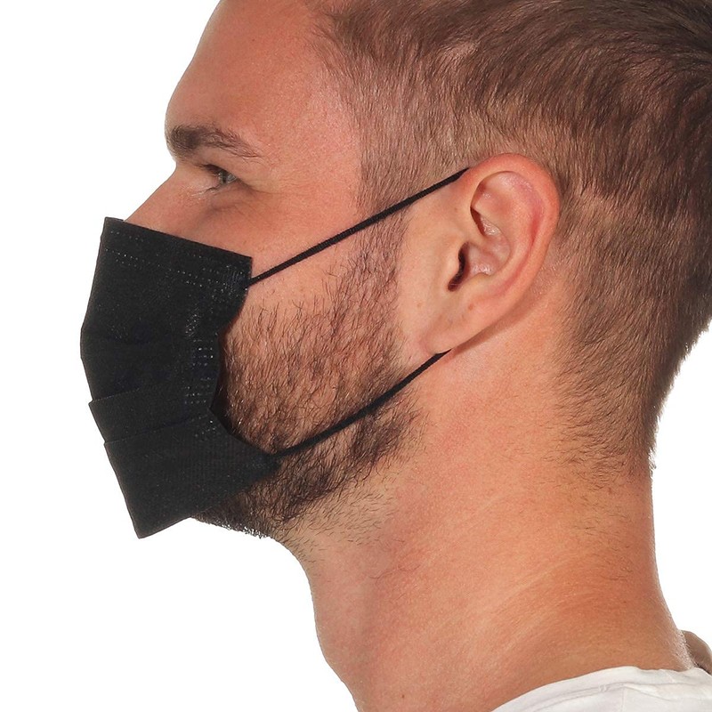 50 Masks 3-Ply Disposable Face Masks, Mouth Cover Face Mask