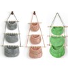 GDWD Set of 3 Hanging Bags, Hanging Organiser, Door Wall