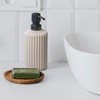 Asashizen Vertical Strip Retro Resin Soap Dispenser Bathroom Easy to