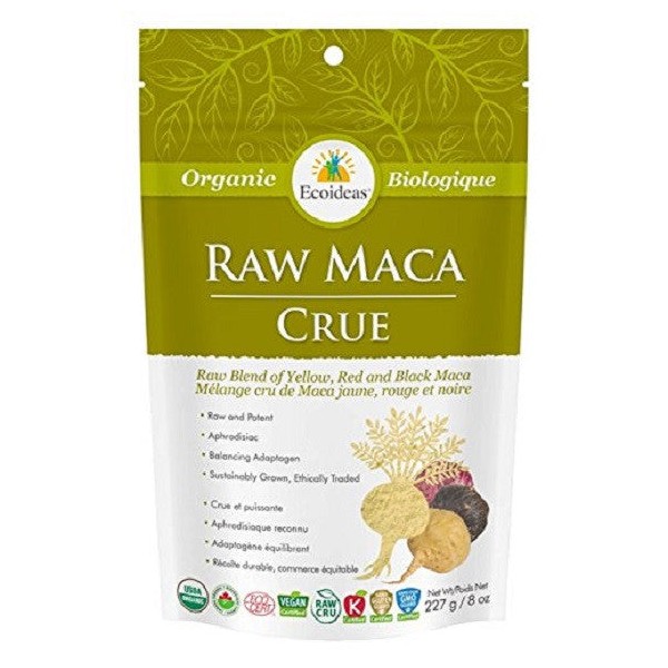 Ecoideas Organic Raw Maca, 454 grams