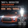 CHUSYYRAY For Toyota Hilux 2004-2019 White LED Headlights Hi/Lo Beam