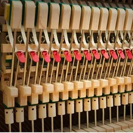 XUYIYUE Piano Bridle Strap Piano Bridle Tape Piano Commonly Used Small Parts Repair Parts A Package Of 90 Bright White And Red Piano accessories Piano widget