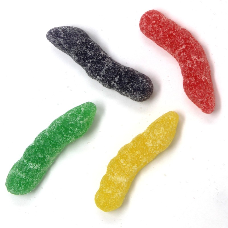 Sour Gummy Worms - Sour Worms - Assorted Gummy Candy