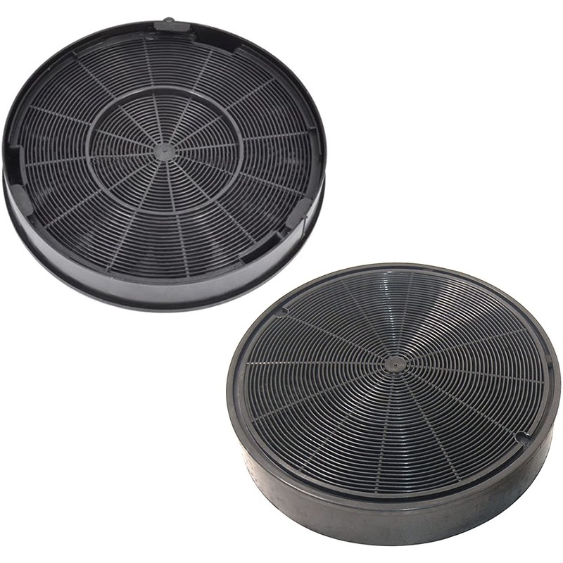 SPARES2GO Anti-Odour Charcoal Carbon Filters for Rangemaster Cooker Hood Vent