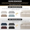 PrinceDeco T Cushion Sofa Slipcover 4 Pieces Sofa Covers for