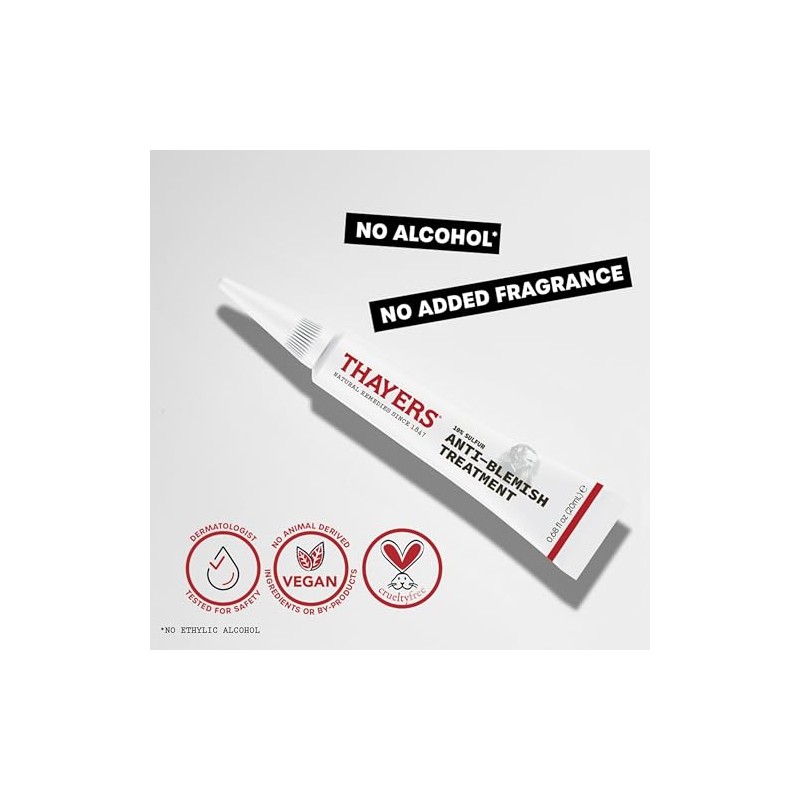 THAYERS- Tratamiento rápido para el acné de Thayers con 10%