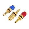 3pcs 8mm Water Cooled & Gas Adapter Quick Connector Fitting