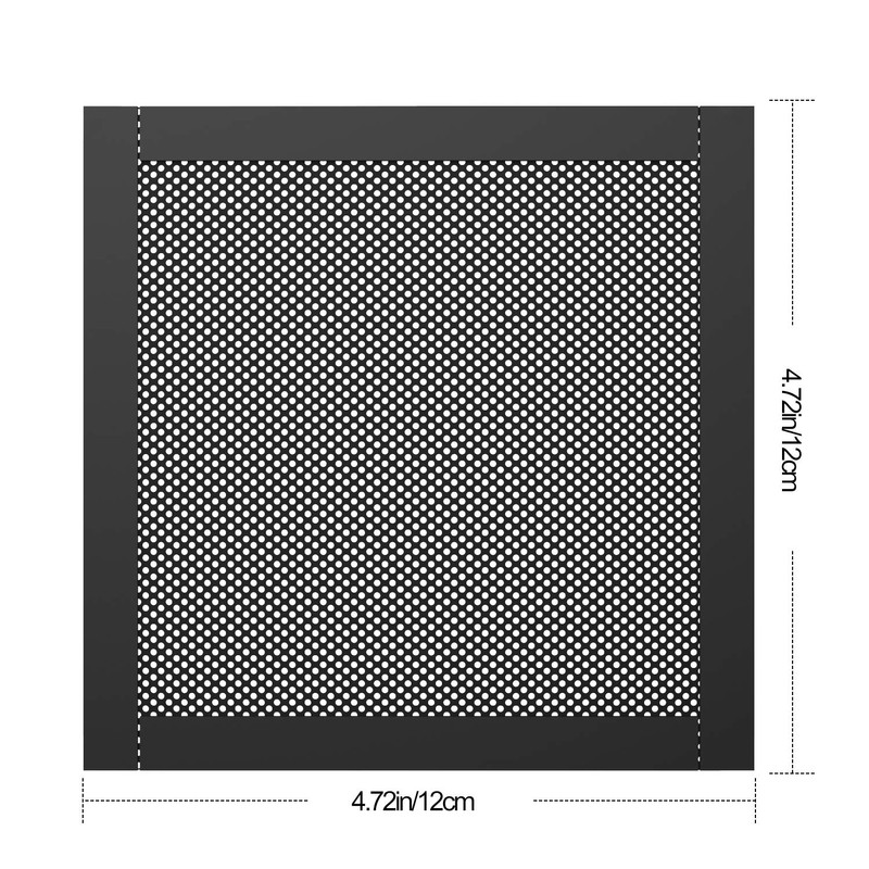 ATiC PC Case Fan Dustproof Grill PVC Material Magnetic Dust