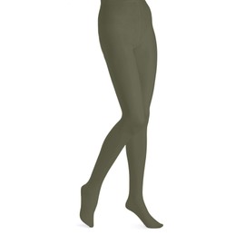 Butterfly EMEM Apparel Women's Ladies Plus Size Queen Opaque Footed Tights Fashion Hosiery Stockings Olive 5X