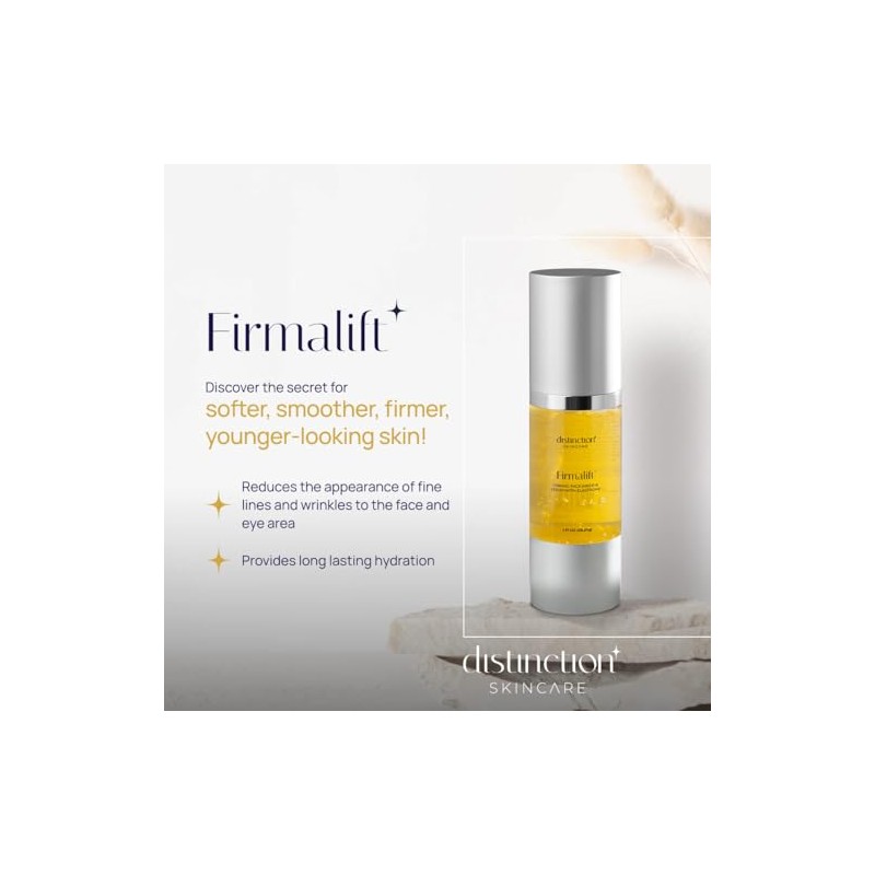 Distinction Anti-Aging Face & Eye Serum with Collagen & Elastisome,