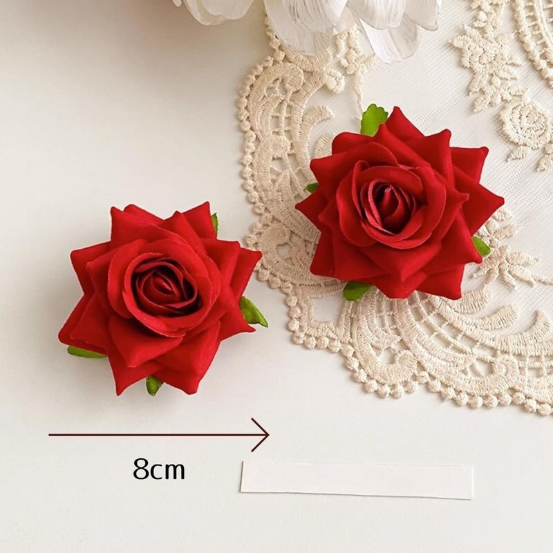 Copeflap Rose Hairpin Rose Hair Clip Rose Hair Accessories Hair