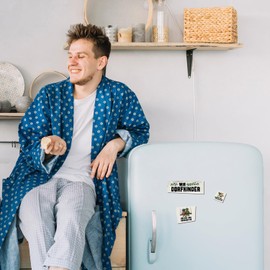 Wir Dorfkinder Fridge Magnets Set of 8 Retro Style Memories Children