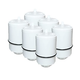 Nispira RF3375 Compatible Water Filter Replacement For All PUR Faucet Filtration Systems | Removes Chlorine, Lead, Odor, Color | 3 Months Filtration | Pack of 6