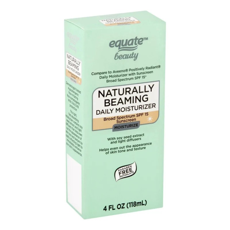 Equate Beauty Naturally Beaming Crema Facial Importado Todo Tipo De