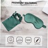 Baluue 3Pcs Silk Sleep Eye Mask Set with Hair Scrunchies
