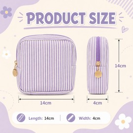 Period Bag, Sanitary Pad Storage Bag, Emergency Kit Bag for Girls School, Sanitary Towel Pouch with Zipper,Small Sanitary Towel Holder, Period Pack Case for Women Young Teenage Girls First Period