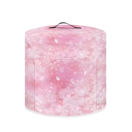 Wiryuouvt Pink Cherry Blossom Pressure Cooker Cover with Pocket Air Fryer Cover Dust Cover Insulated Kitchen Appliance Steamship Pot Cover Appliance Dust Covers Decor