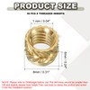 PATIKIL Thread Inserts M6 x 6 x 8 mm, Pack
