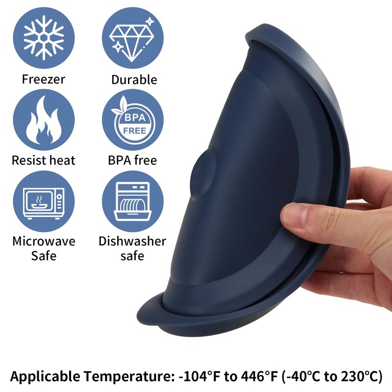 Replacement Lids for Pyrex 7202-PC 1Cup, 7200-PC 2Cup, 7201-PC 4Cup,