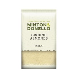 Minton & Donello - Finely Ground Almonds, Blanched, Baking Essential, 250g