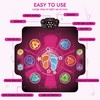 Electronic Dance mat for kids,Upgraded Light-up 6-Button Dancing Pad,Wireless Bluetooth