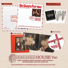 NCT127 - WINTER SPECIAL SINGLE [Be There For Me] (HOUSE Ver.) Cover + Photobook + Mini CD + Polaroid + House Folding Pack + Standing Ornament + Postcard + Photocard + 2 Pin Badges + 4 Extra Photocard