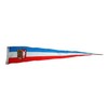 Fahnenwelt Langwampel Schleswig-Holstein Flag 30 cm x 150 cm White with Red