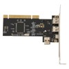 1394 Firewire Card PCIe 3-Port Expansion Card with 1 Lane