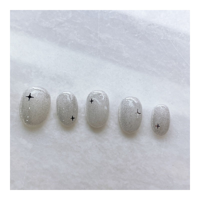 Glass nail - Paddy / 유리알네일 - 패디