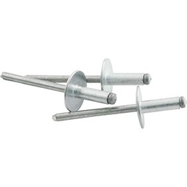 Allstar Performance ALL18151 Aluminum 1/4" - 3/8" Grip Range Large Head Rivet, (Pack of 250)