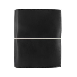Filofax A5 Black Domino Organiser