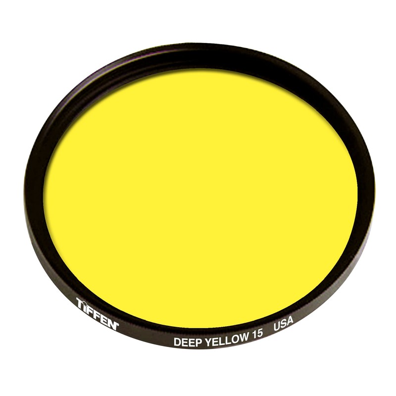 Tiffen 43DY15 43mm Deep Yellow 15 Filter
