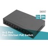 DIGITUS PoE Network Switch - 10 Port - Fast Ethernet